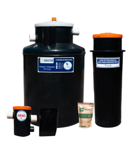 Kit Biodigestor 1000l/dia + Leito E Caixa De Gordura 20l